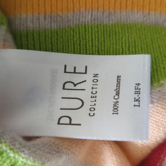 Pure Collection Cashmere Striped Sweater 2 - Picture 11 of 12